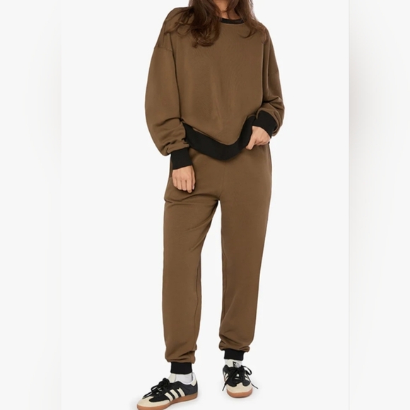 WEWOREWHAT Women's Brown Joggers. Sz S. MSRP $98 NWT - Picture 2 of 6